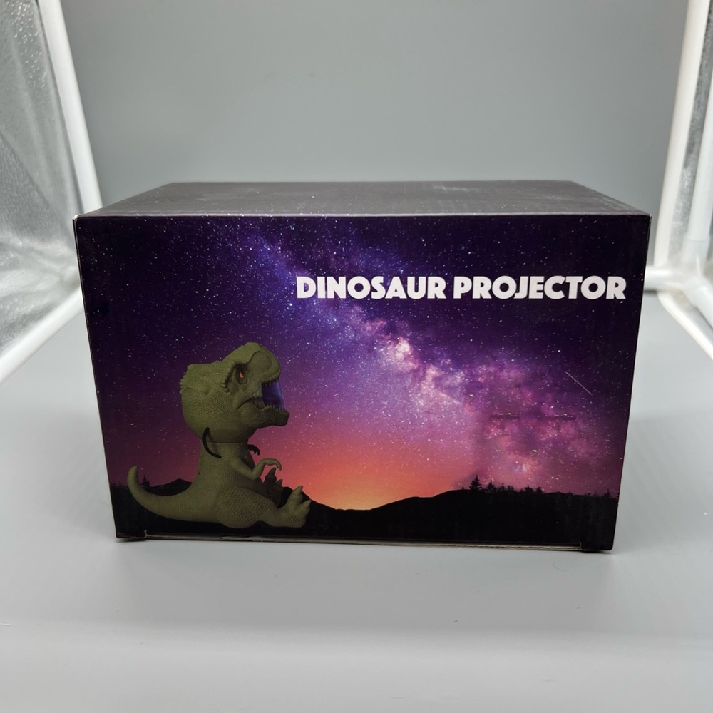 Dinosaur Projector with Starry Night Design